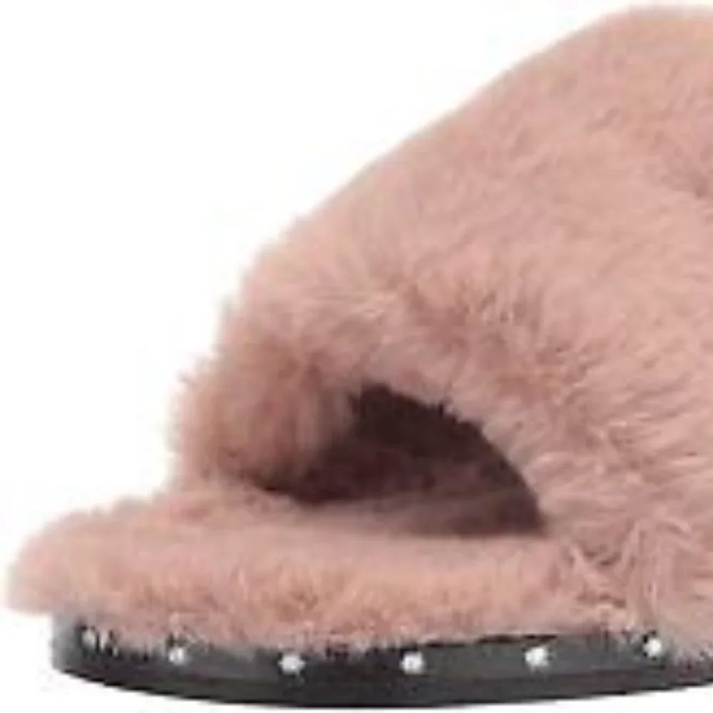 Kenneth Cole Women's Peggy Fuzzy Slippers - Picture 3 of 10